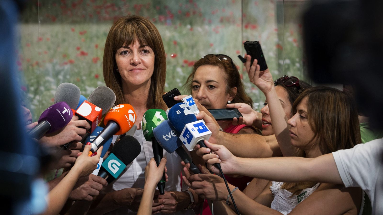 Foto: La secretaria general del Partido Socialista de Euskadi, Idoia Mendia. (EFE)