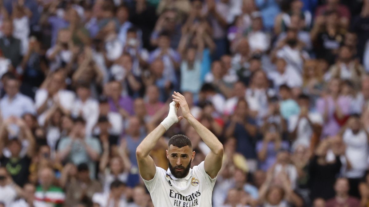 Atronadora ovación para Karim: así se despidió el Bernabéu de su ídolo Benzema