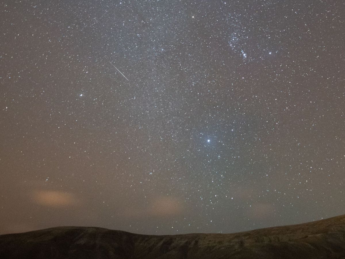 Foto: El cielo se llenará de estrellas fugaces esta noche (EFE/Carlos De Saá)