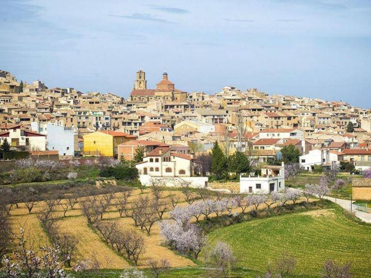 Foto: El pueblo de Calaceite, en Teruel.