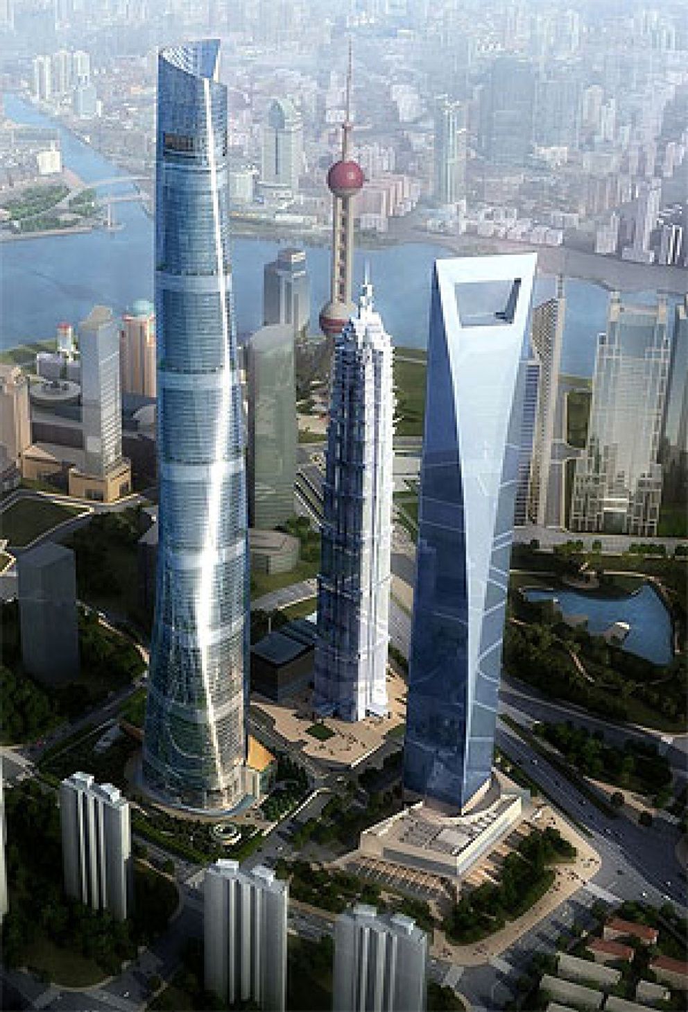 Foto: Shanghai se prepara para conquistar el cielo