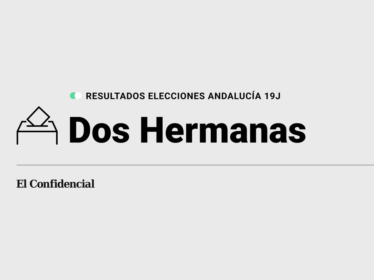 Foto: Resultados en Dos Hermanas, Sevilla, de las elecciones de Andalucía 2022 este 19-J (C.C./Diseño EC)