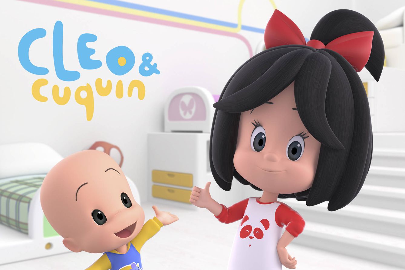 Cleo y el bebé Cuquin, protagonistas principales de esta nueva serie. (RTVE)