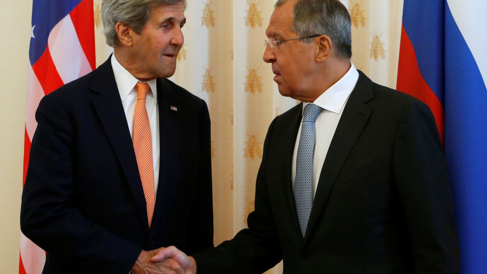 Foto: El ministro de Exteriores, Serguei Lavrov, y el Secretario de Estado, John Kerry. (Reuters)