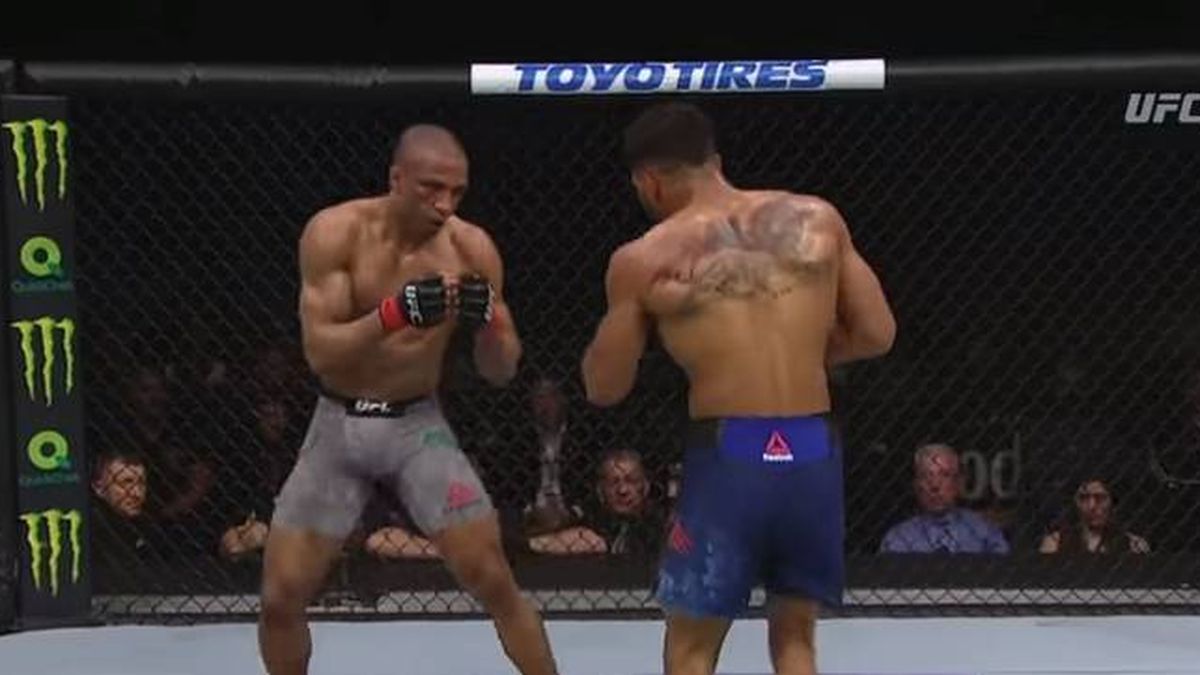 UFC Atlantic City: la táctica silbada en la grada para asfixiar con 60 golpes a Barboza