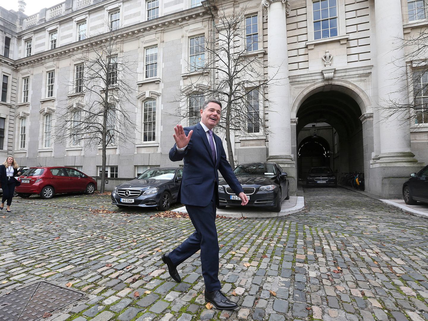 El ministro de Finanzas irlandés, Paschal Donohoe. (Reuters)