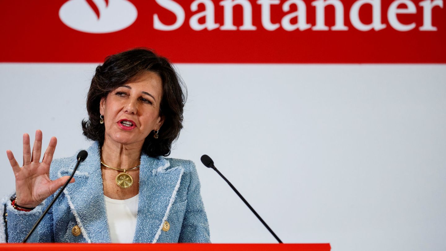 La presidenta de Banco Santander, Ana Botín. (Reuters)
