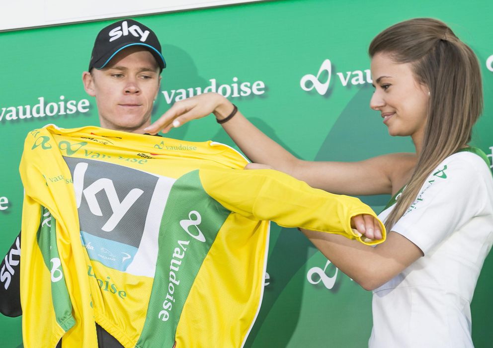 Foto: Chris Froome es más líder de la Dauphiné tras ganar la segunda etapa.
