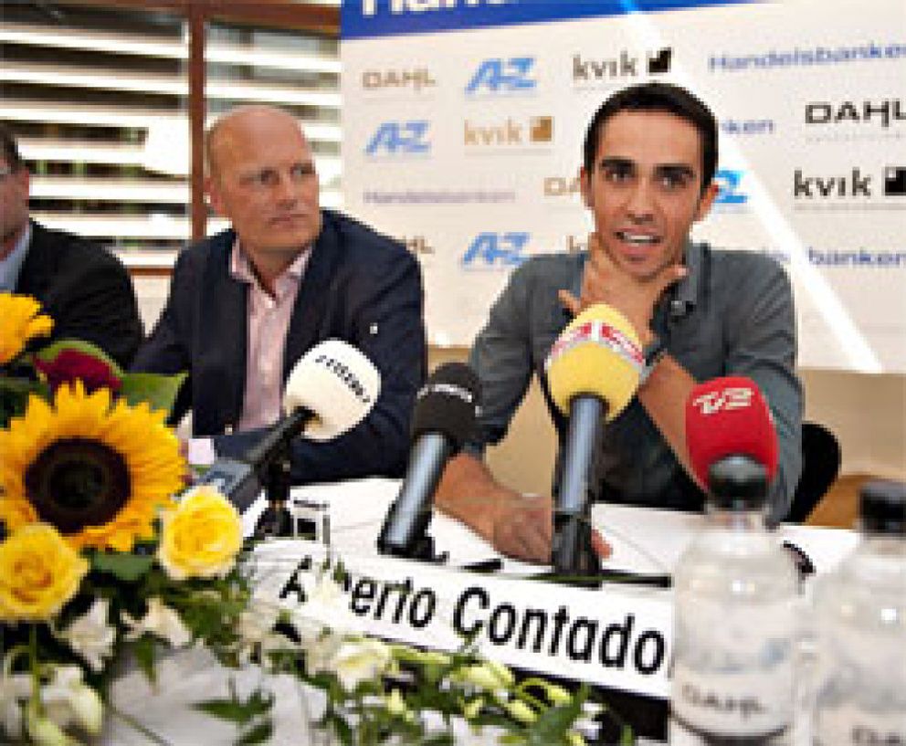 Foto: Riis se llevará a Contador a la concentración con Saxo Bank en Fuerteventura