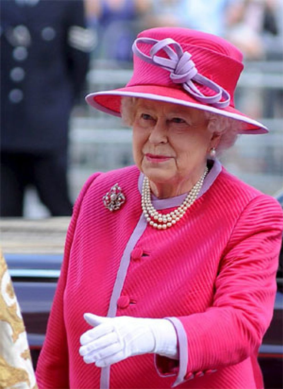Foto: Los 'medallones' de la Reina Isabel II