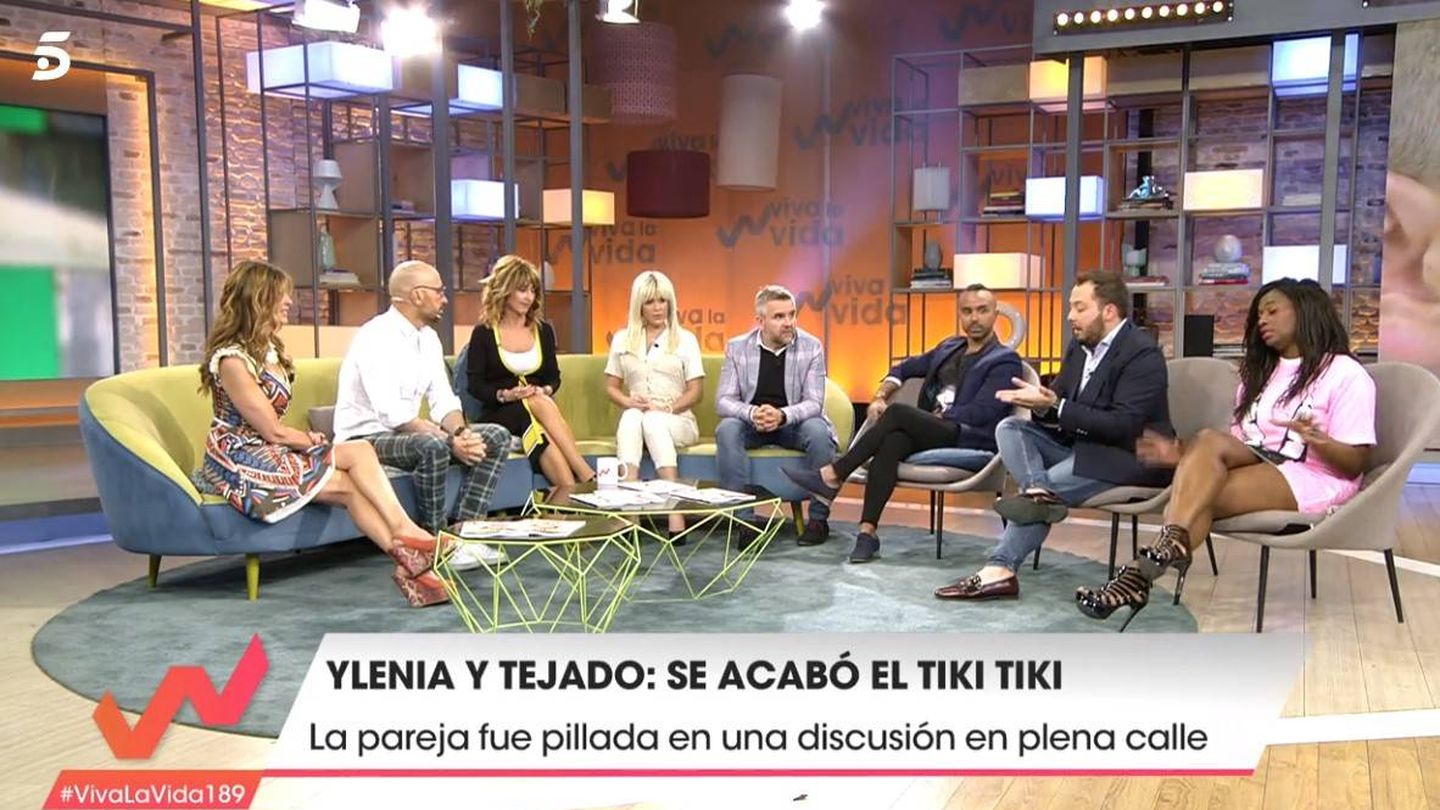 Ylenia Padilla, en 'Viva la vida'. (Telecinco)