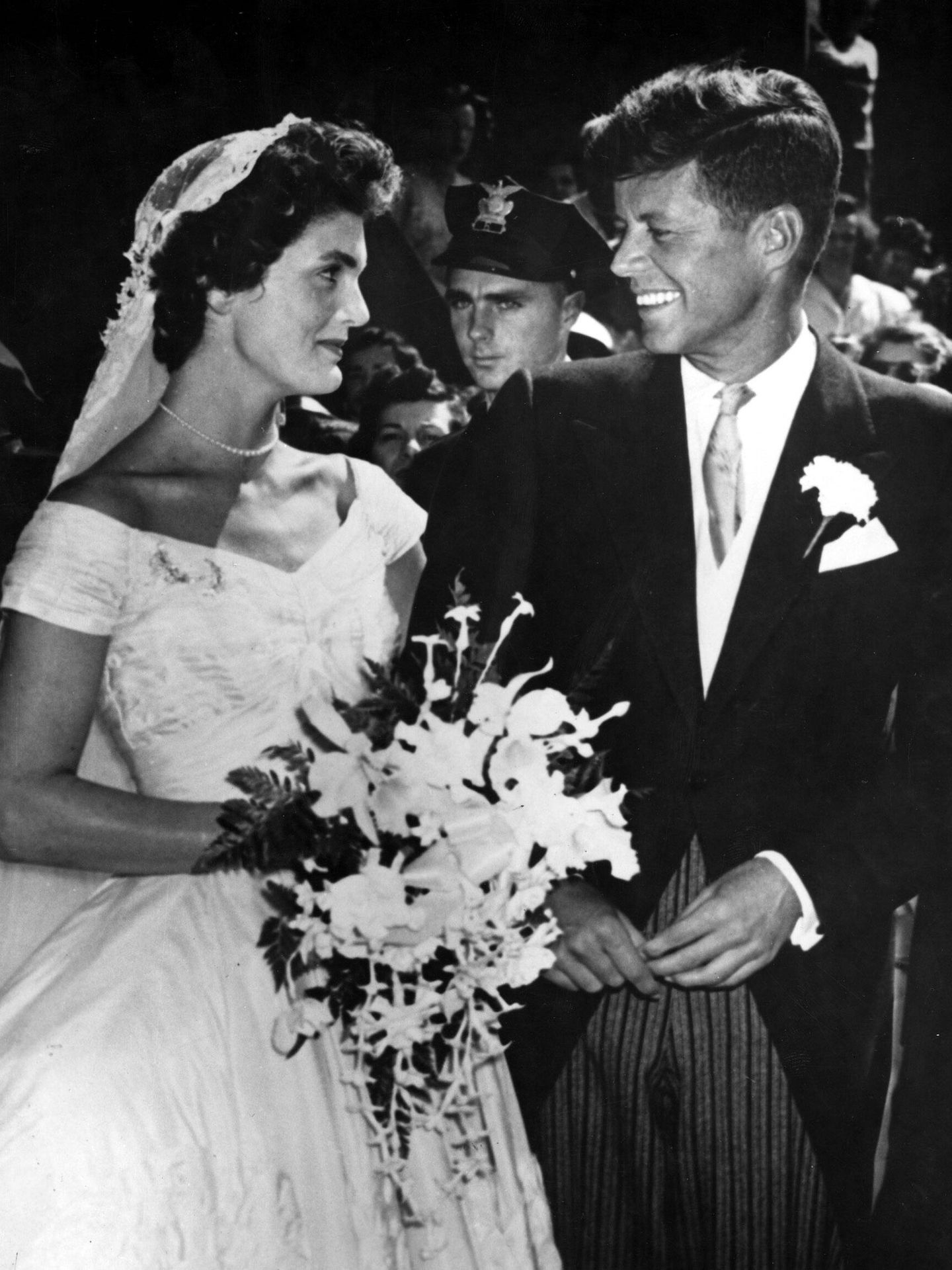 La boda de John y Jacqueline Kennedy se celebró el 12 de septiembre de 1953. (Cordon Press)