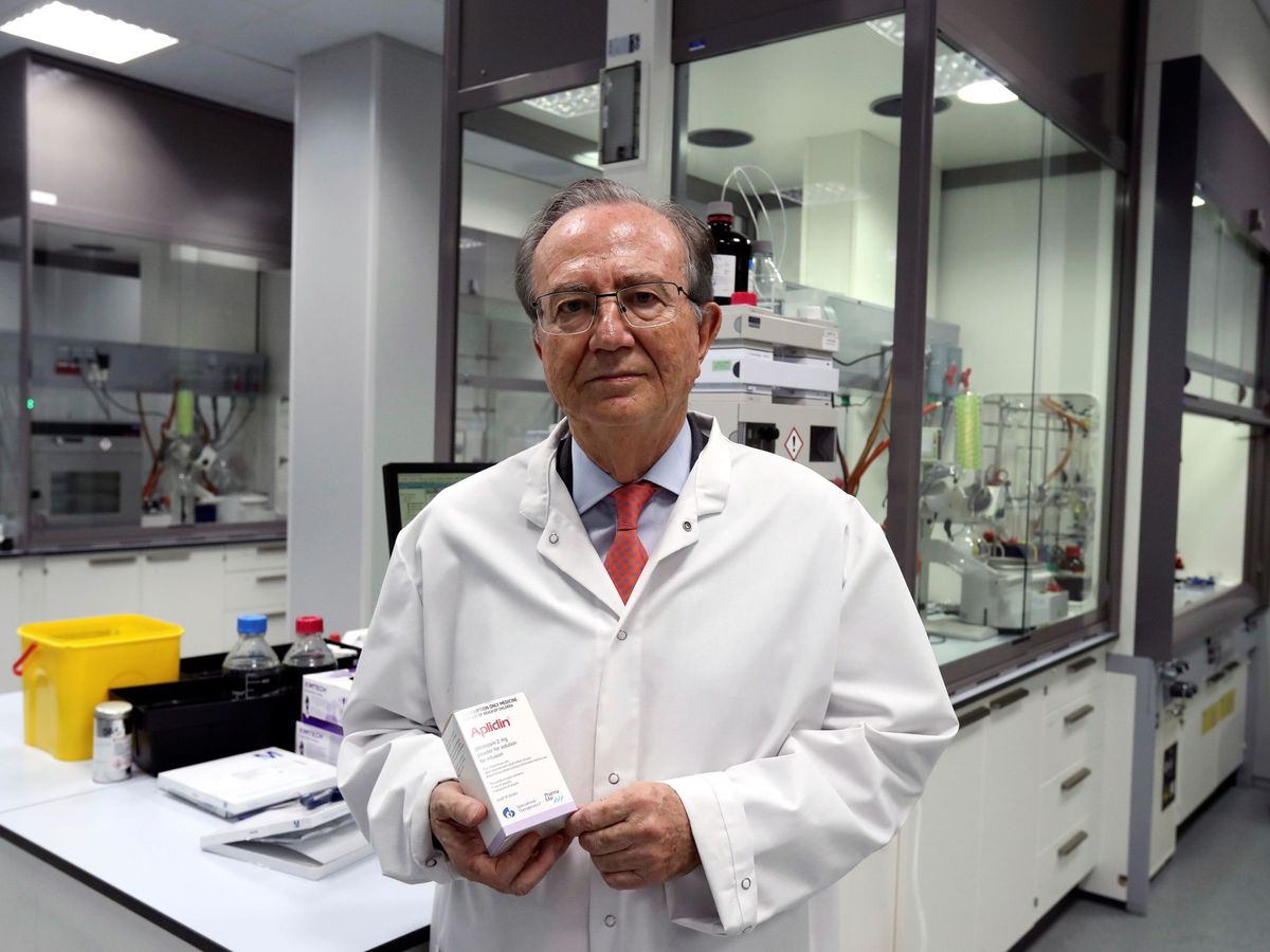 Foto: El presidente de pharma mar, José María Fernández (EFE)
