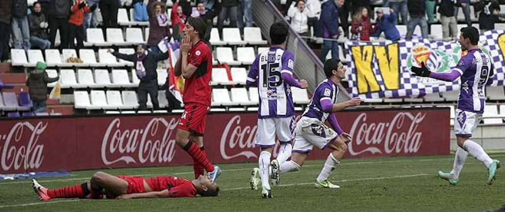 Foto: Ebert calienta Zorrilla con un doblete y devuelve al Valladolid a la senda de la victoria