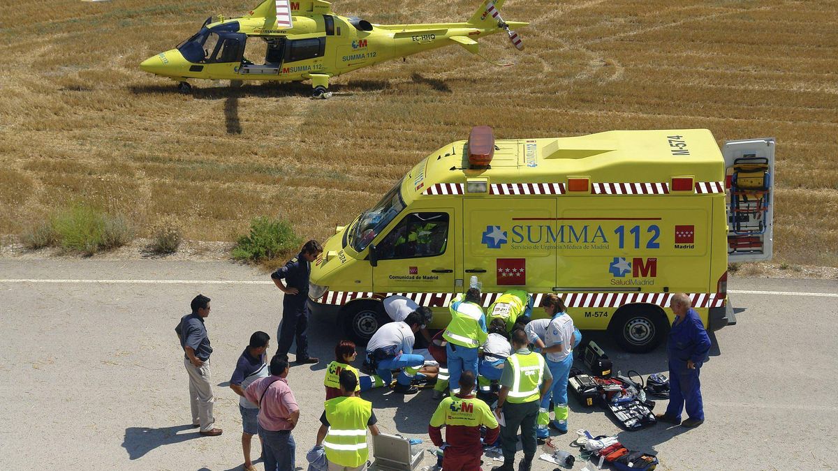 Muere un hombre y otro resulta herido grave en dos accidentes laborales en Madrid y Valdemoro