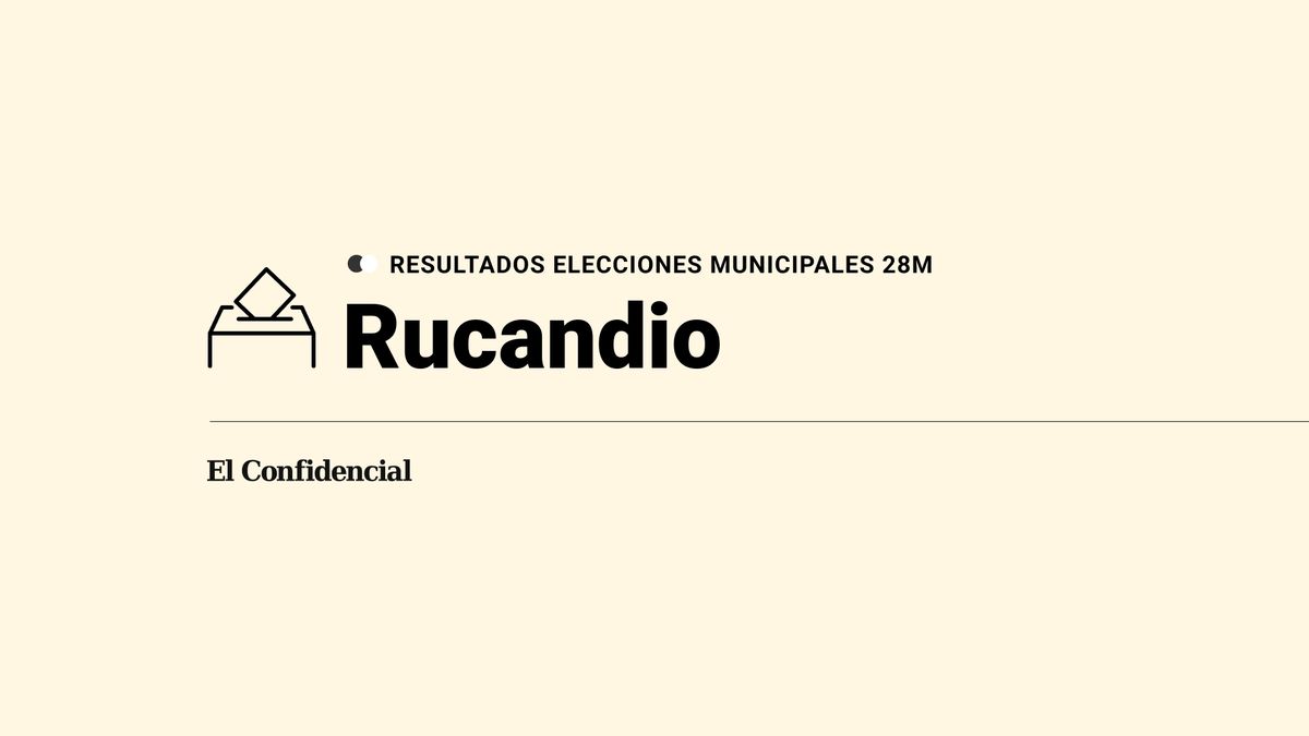 Escrutinio y ganador en Rucandio: resultados de las elecciones municipales de 2023