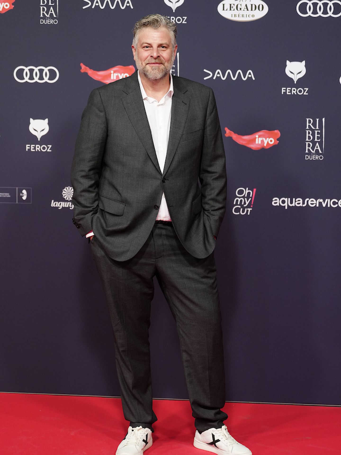 Raúl Cimas en la alfombra roja de los Premios Feroz 2024. Limited Pictures