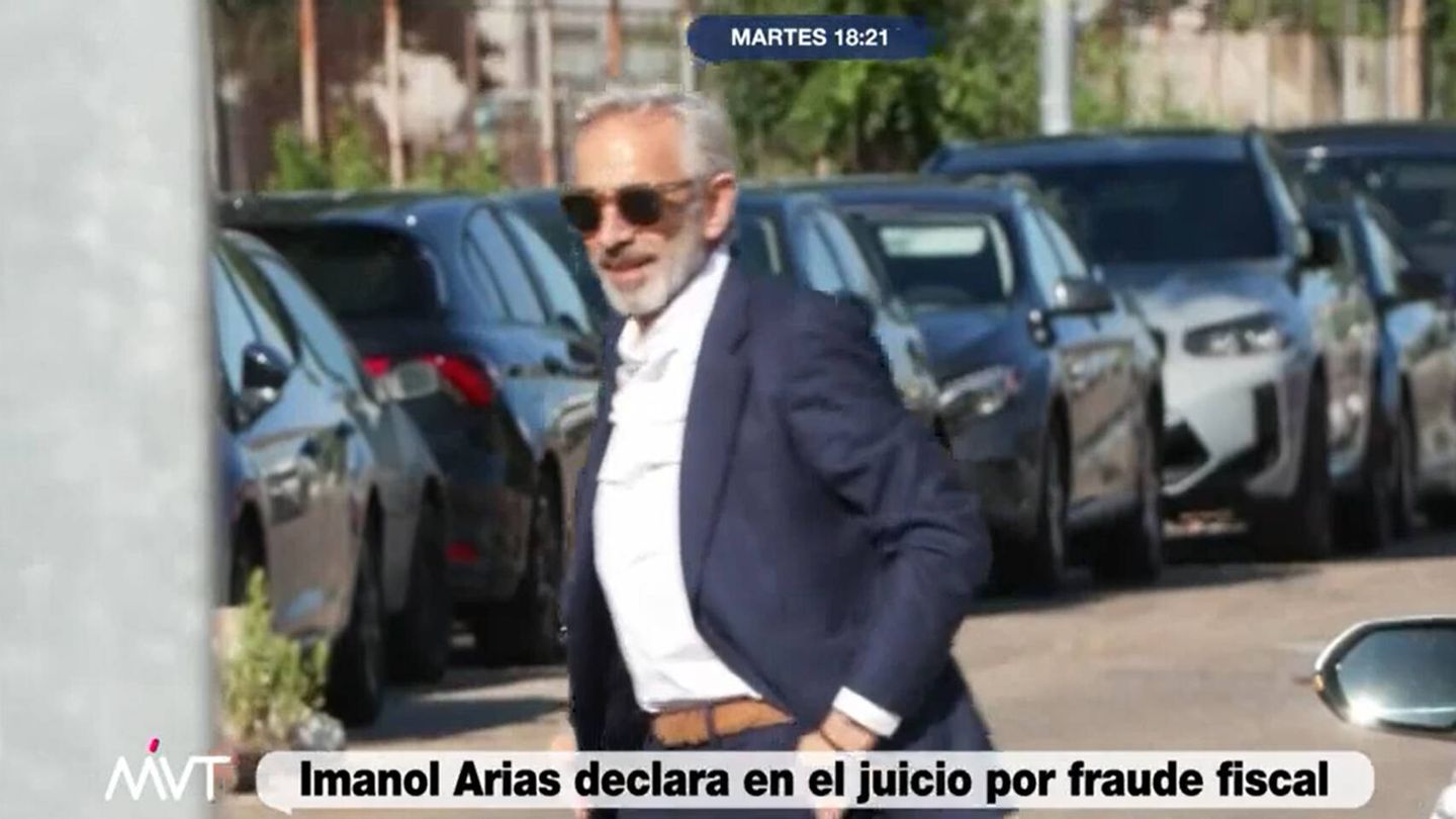 Imanol Arias, a su llegada a la Audiencia Nacional. (Atresmedia)