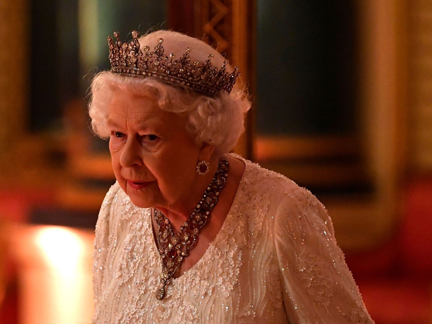 La reina Isabel, recientemente en Buckingham. (Reuters)