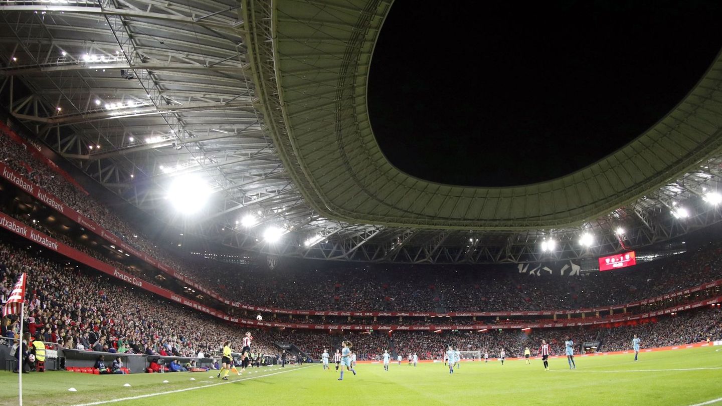 San Mamés es el único estadio público-privado de España. (EFE)