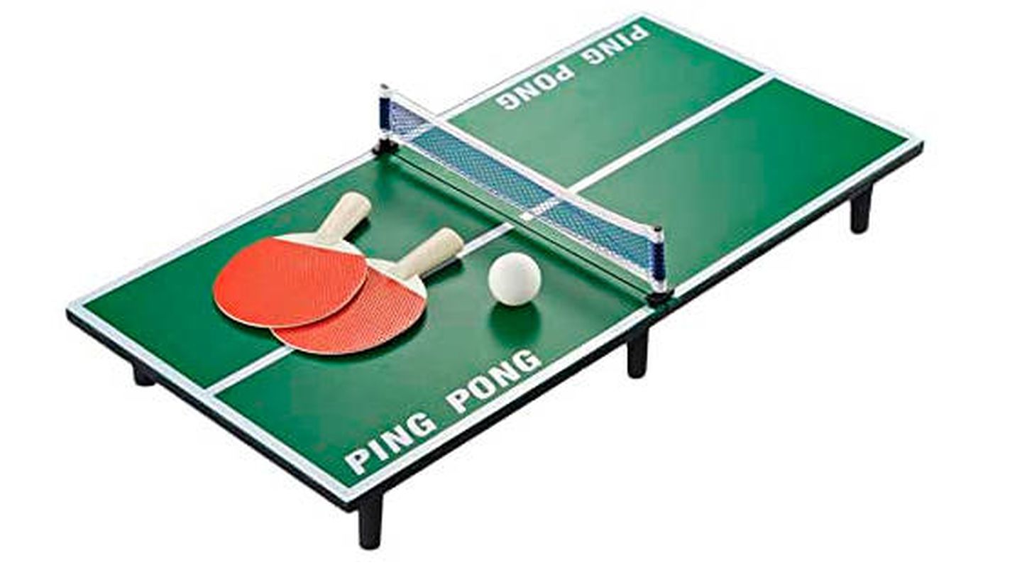 Mesa de ping pong para niños LIOOBO 