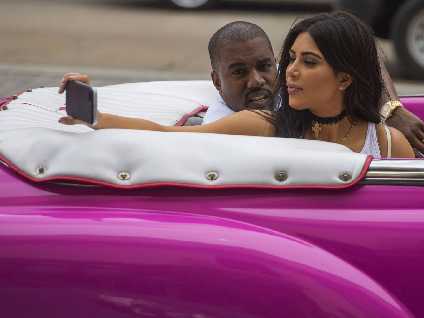 Kim Kardashian y Kanye West en una imagen de archivo. (Gtres)