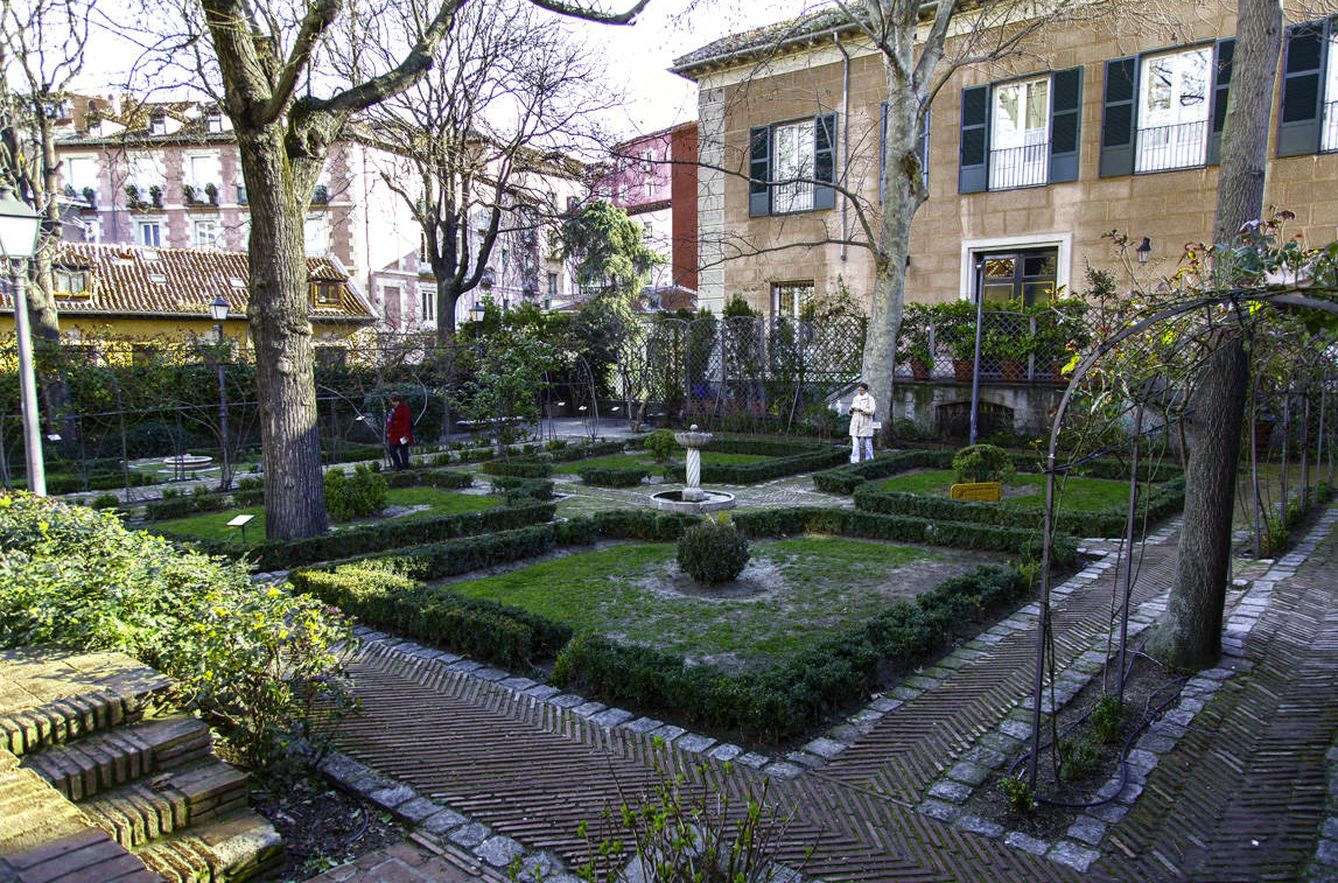 Los jardines del Príncipe de Anglona, en Madrid.