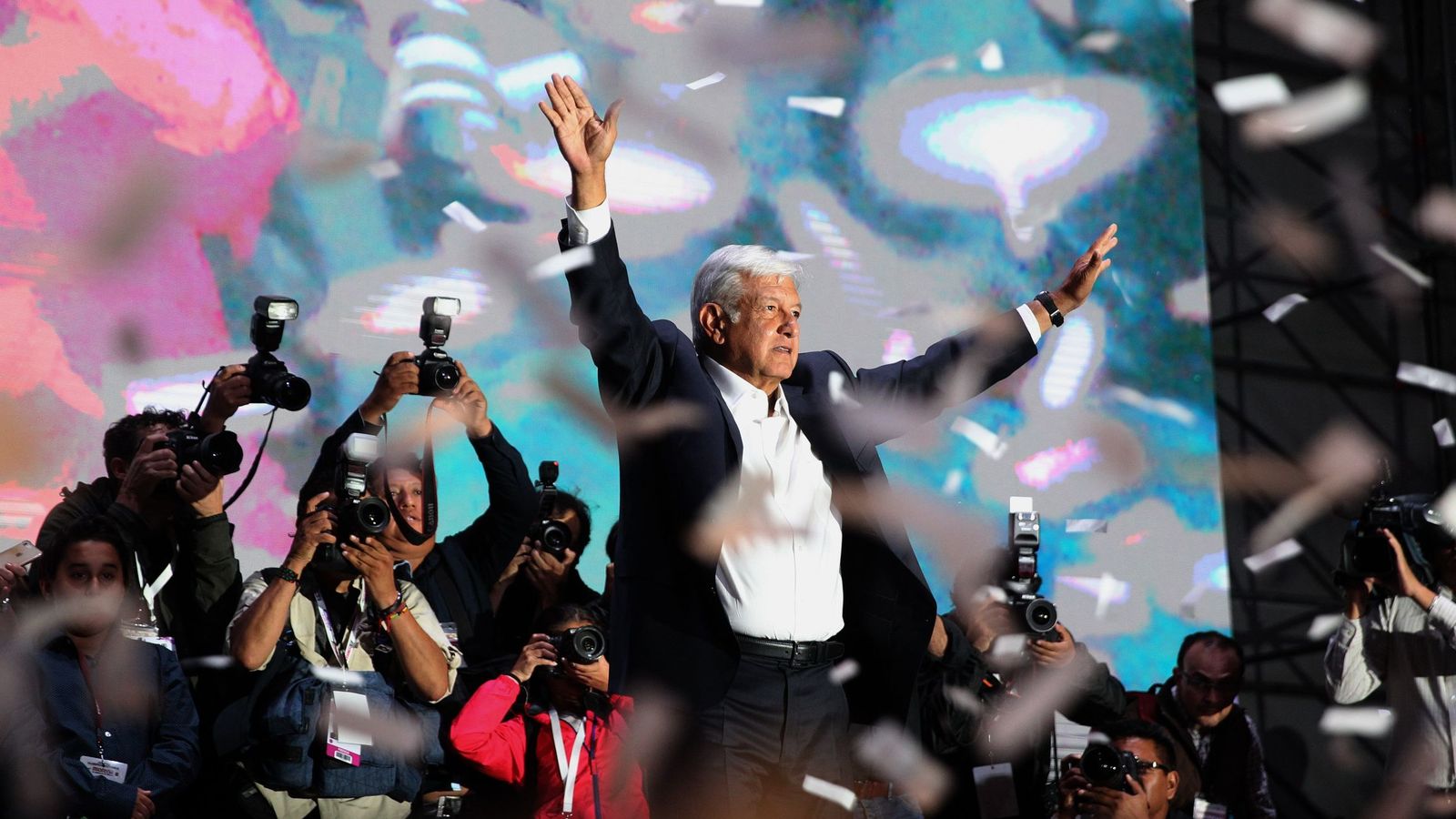 Foto: Andrés Manuel López Obrador gana las elecciones en México