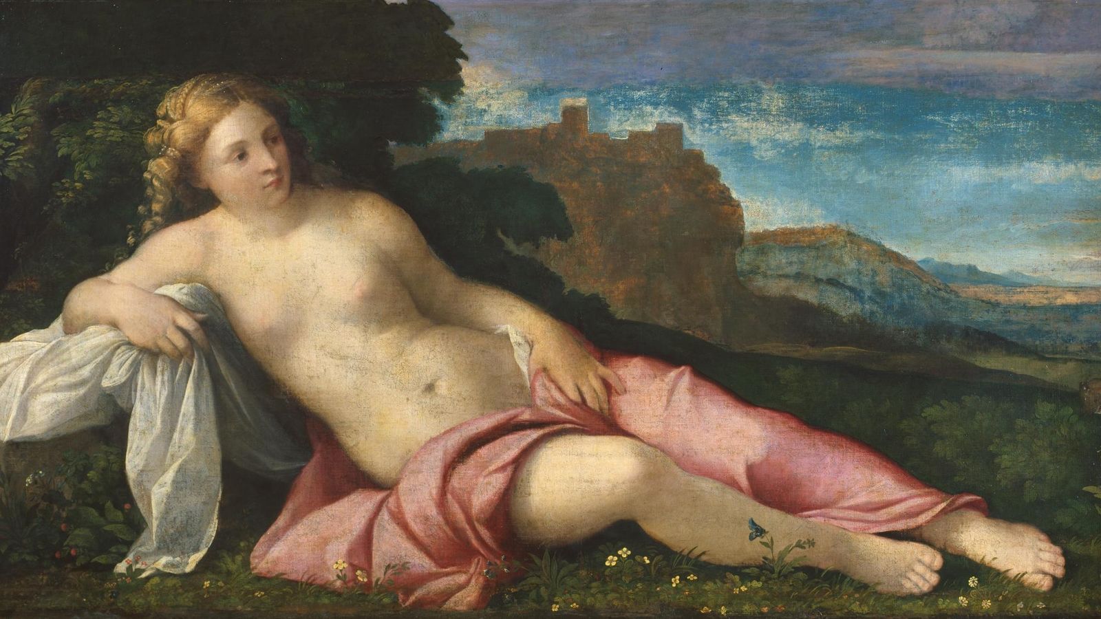 Foto: 'Venus in a landscape', Palma Vecchio