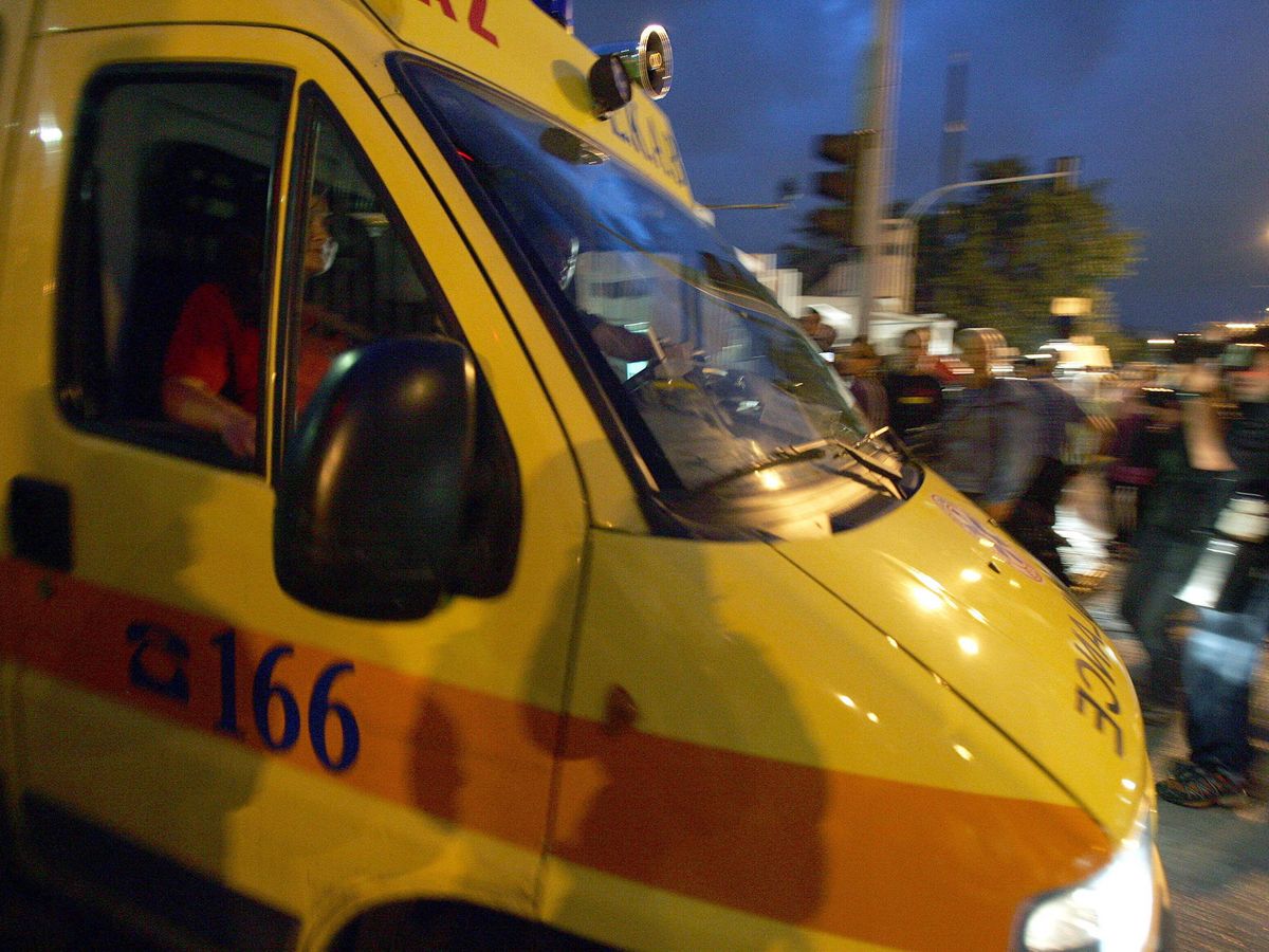Foto: Una ambulancia de Protección Civil.