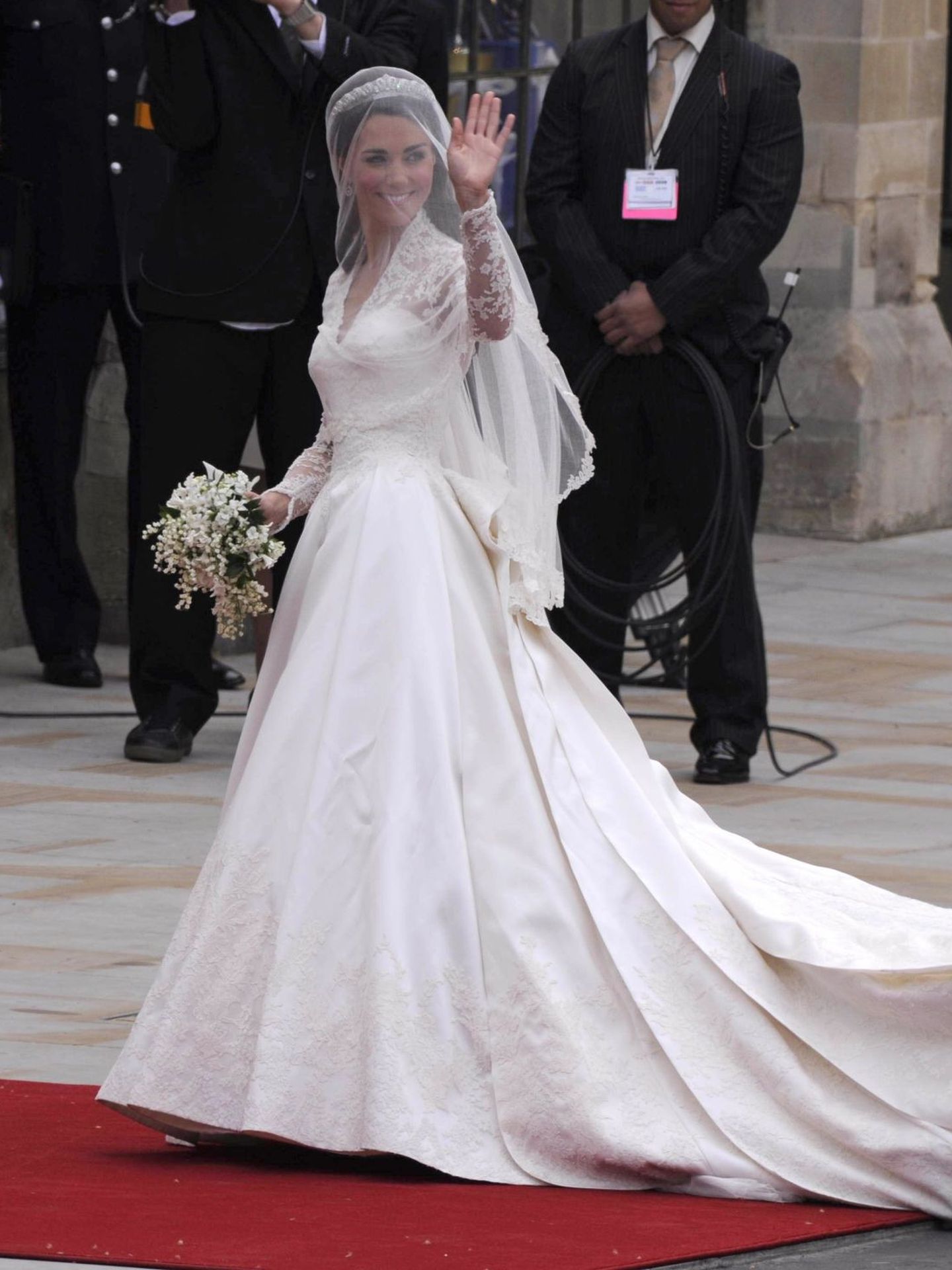 Kate Middleton, el día de su boda. (EFE)