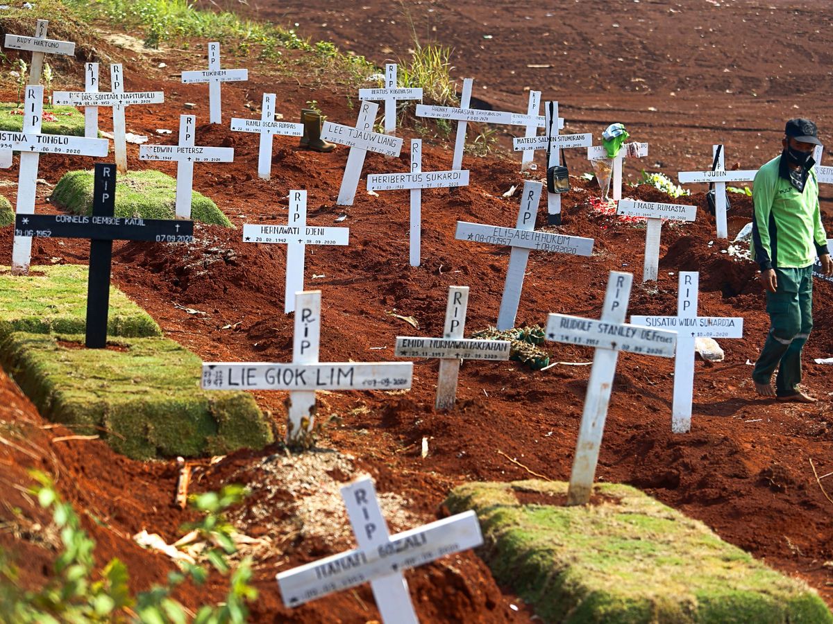 Foto: Un cementerio en Indonesia. (Reuters)