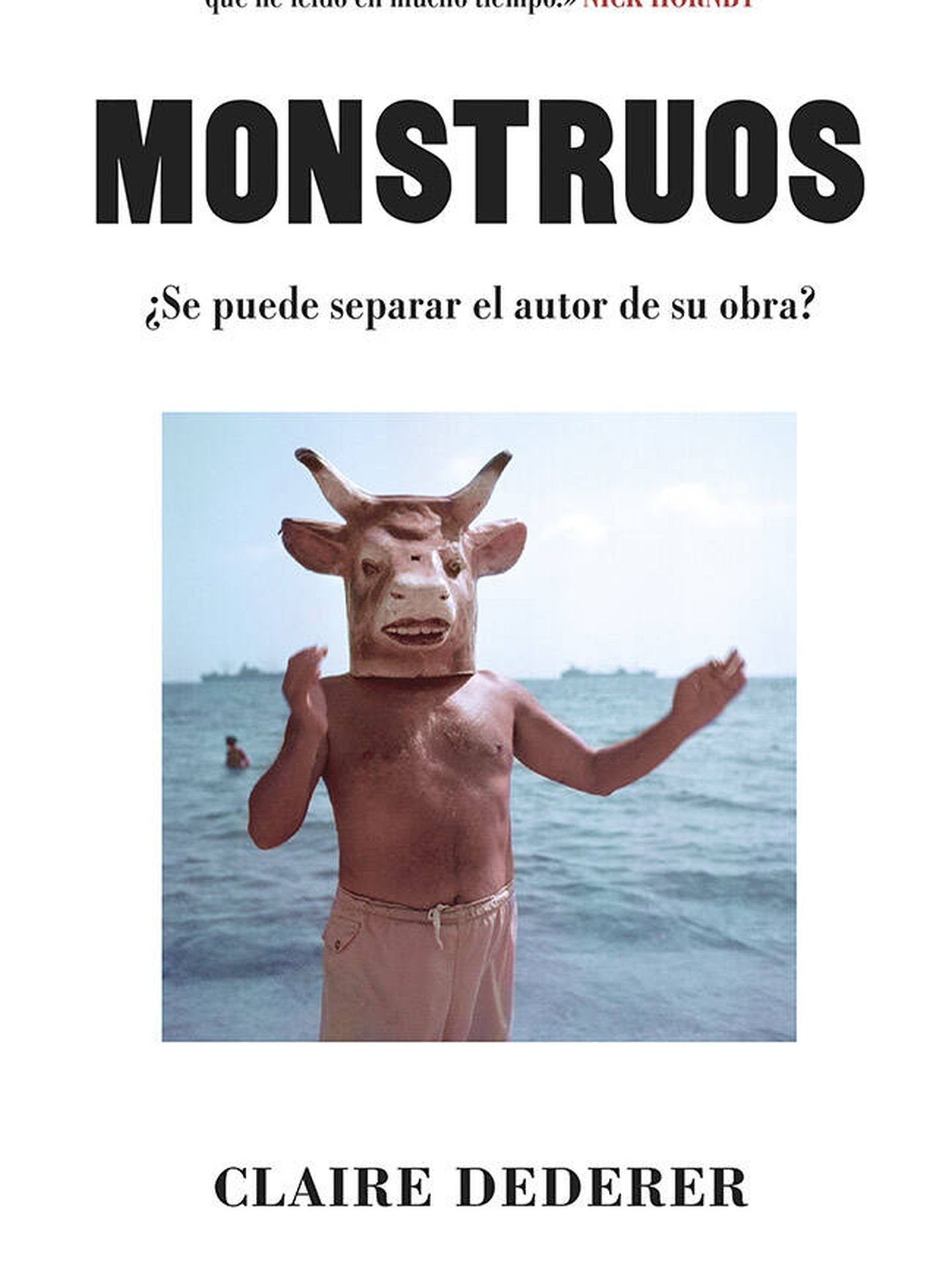 Portada de 'Monstruos', de Claire Dederer (Península, 2023)