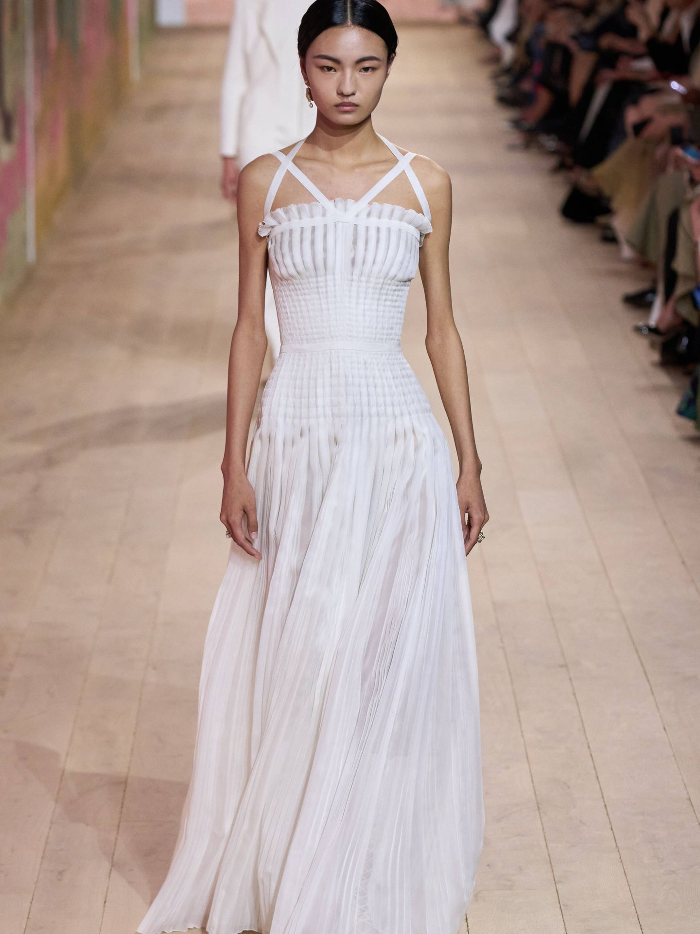Un vestido de novia de Dior. (Launchmetrics Spotlight)
