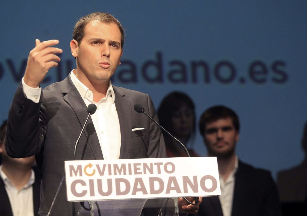 Foto: Albert Rivera, en la presentación de Movimiento Ciudadano (EFE).