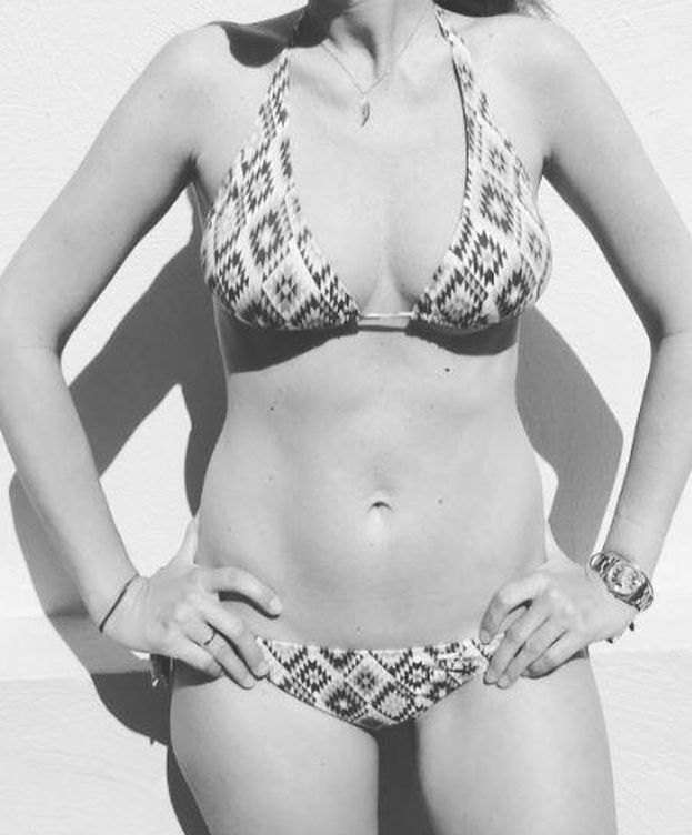 Foto: Lourdes Montes enseñando bikini en su cuenta de Instagram