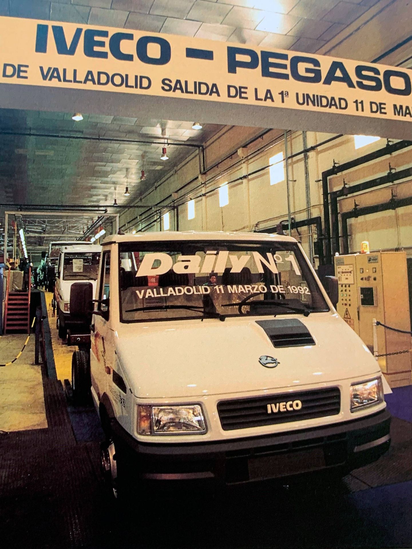 La Iveco Daily lleva fabricándose en Valladolid desde el año 1992.