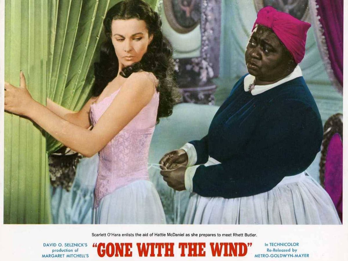 Foto: Extracto de un cartel de 'Lo que el viento se llevó'. (MGM)