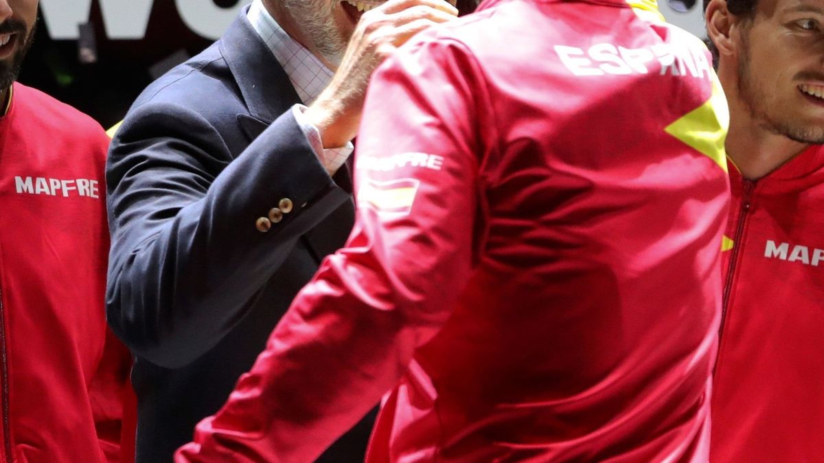 Los detalles de Rafa Nadal y el confeti en el pelo de Felipe VI