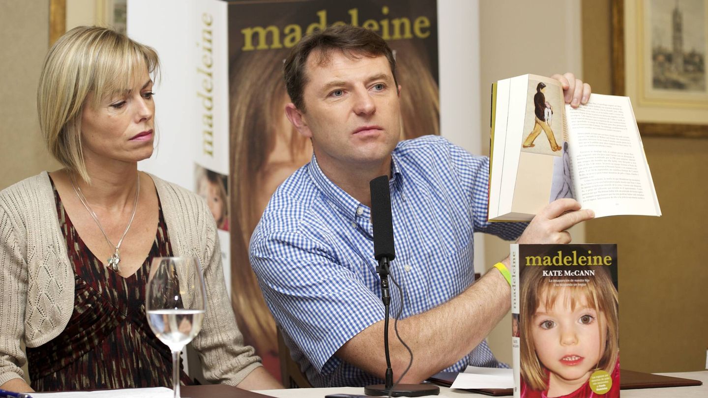 Los McCann, presentando el libro sobre su hija en Madrid. (Getty) 