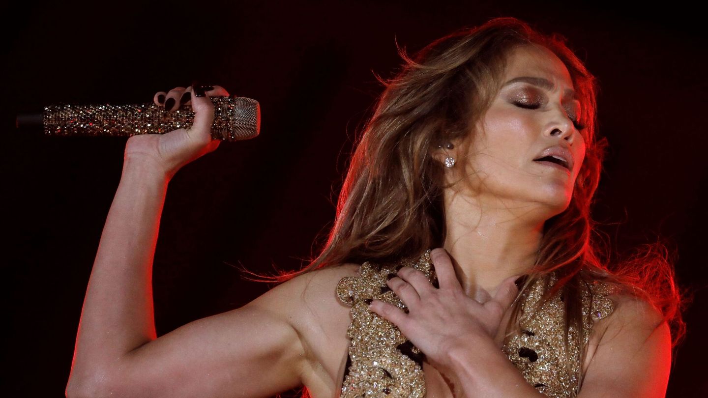 Jennifer Lopez, durante el Global Citizen Live Festival en 2021. (EFE/EPA/Peter Foley)