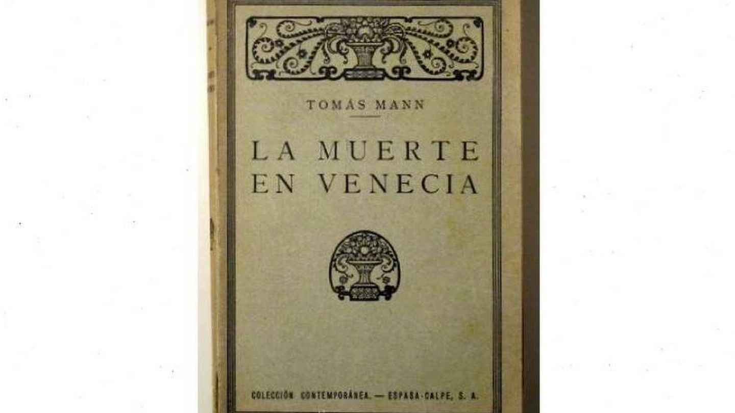 Primera edición de 'La muerte en Venecia' en español. (Calpe, 1920)
