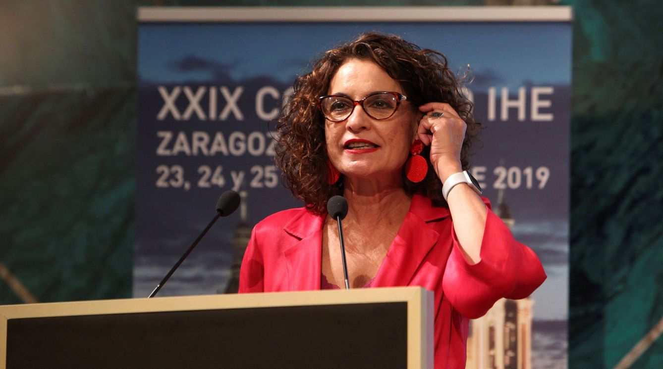 La ministra de Hacienda en funciones, María Jesús Montero. (EFE)