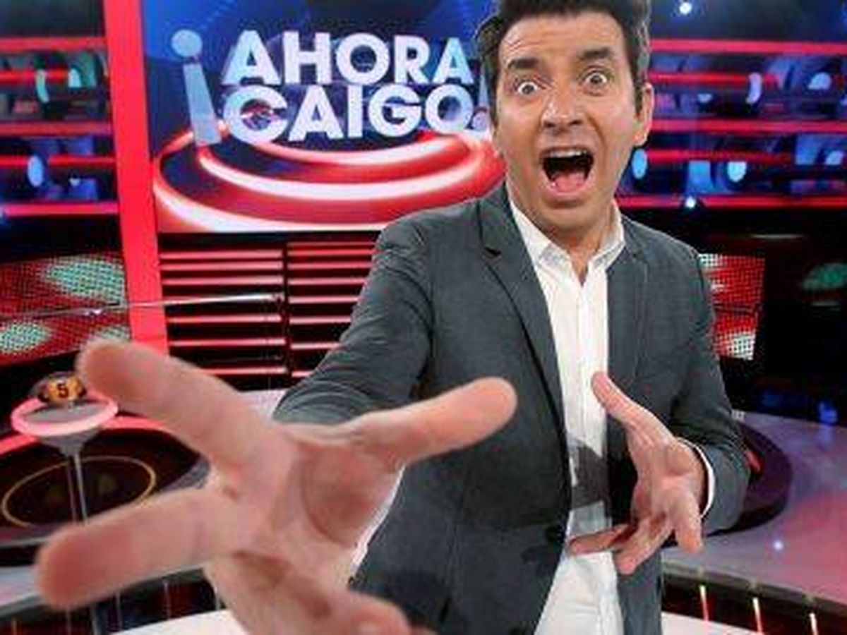 Foto: Arturo Valls, en '¡Ahora caigo!'. (Antena 3)
