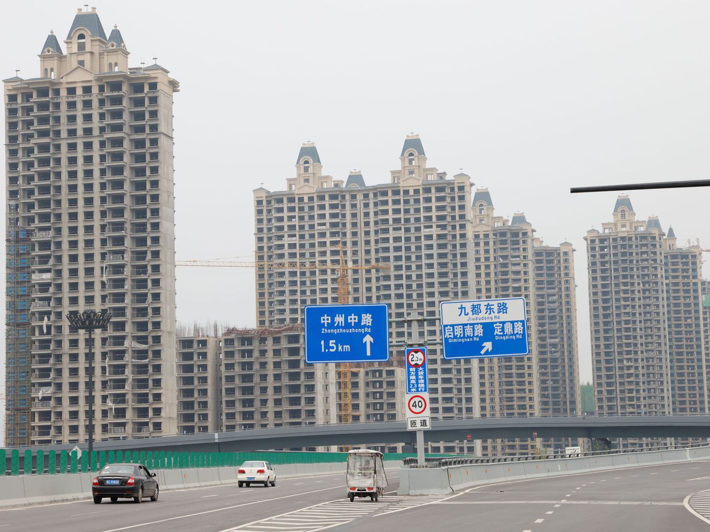 Promoción inmobiliaria desarrollada por China Evergrande en la ciudad de Luoyang. (Reuters)