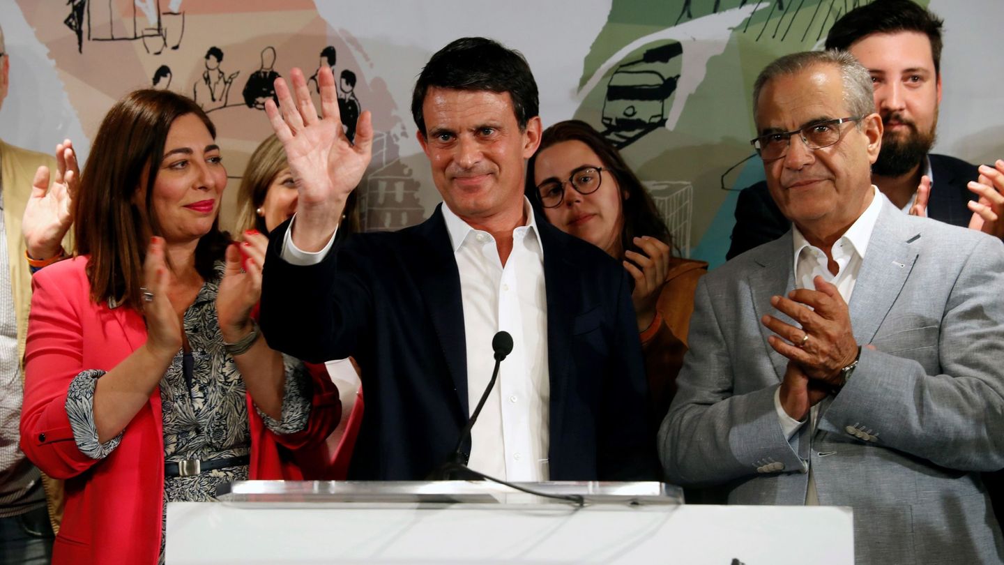 El ex primer ministro francés y candidato a la alcaldía de Barcelona, Manuel Valls. (EFE)
