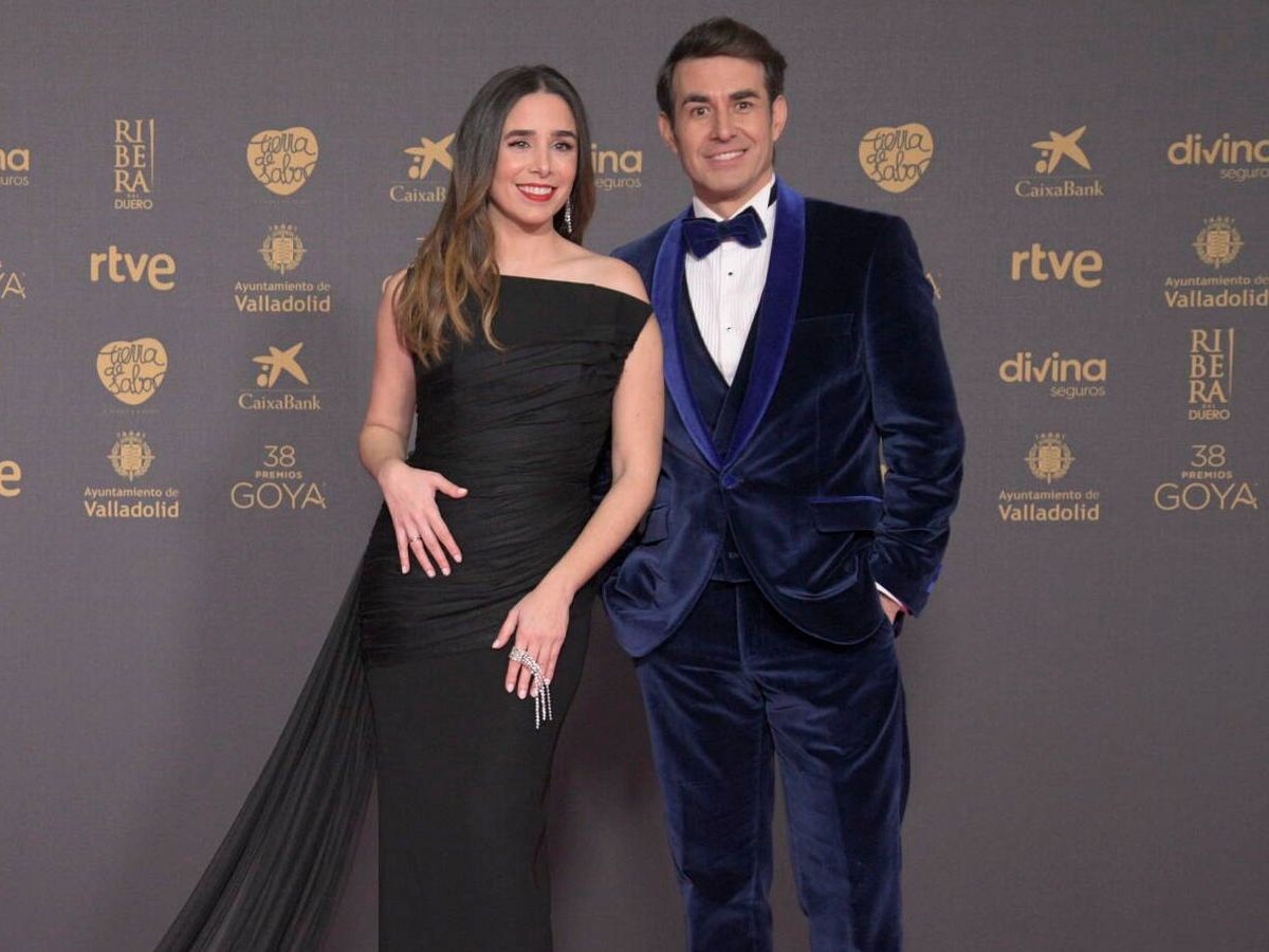 Foto: Candela Serrat y Daniel Muriel en la gala de los Premios Goya. (Europa Press)