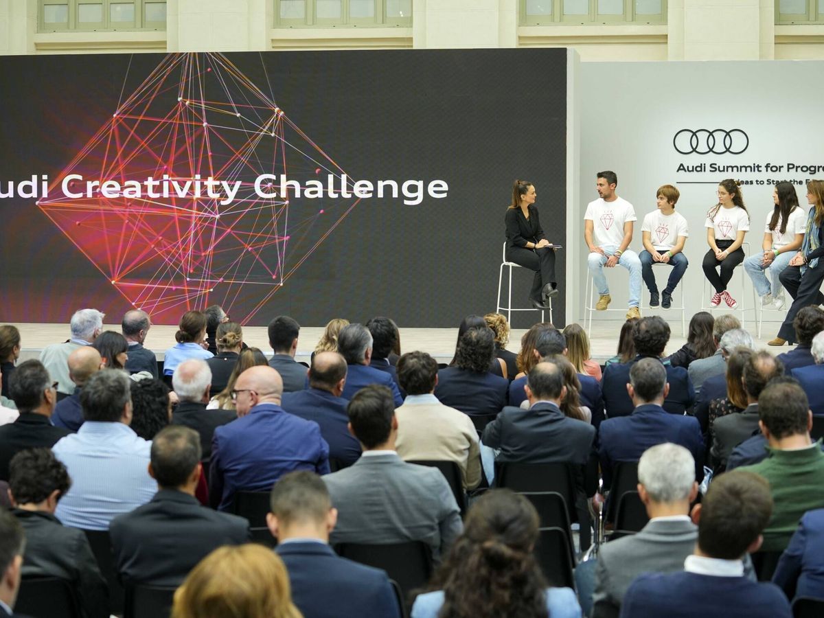 Foto: La prmera edición del Audi Summit for Progress se celebró en 2022, también en Madrid. (Audi)