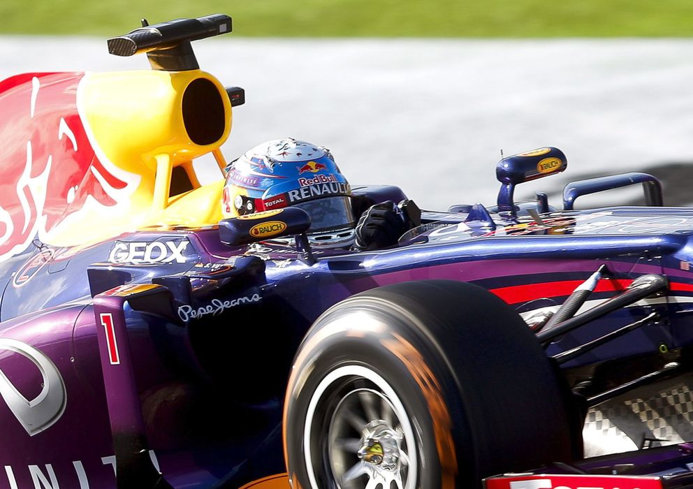 Foto: Sebatian Vettel, durante la sesión de calificación del GP de Japón. (EFE)