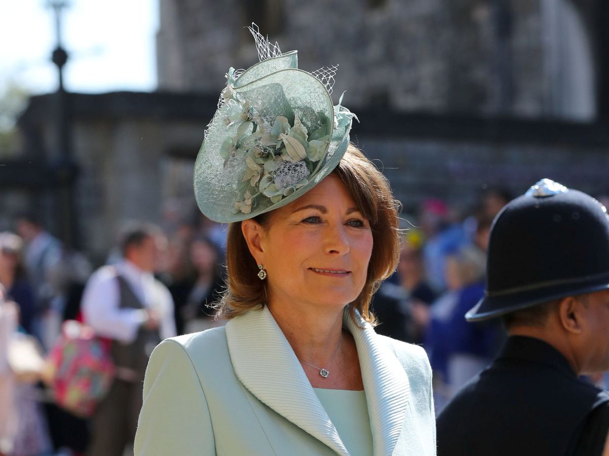 Foto: Carole Middleton, en la boda del príncipe Harry y Meghan Markle. (Reuters)